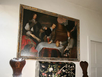The painting at Ashdown House